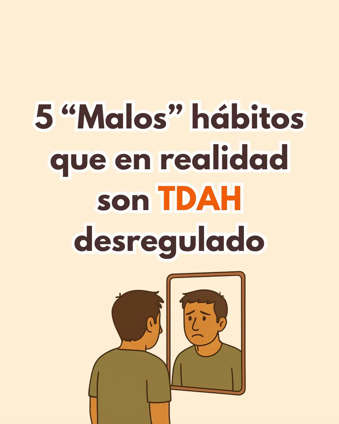 ¿Tú también haces alguna de estas “malas” costumbres? 😅 #tdah #vidacontdah #tdahadulto #tdahespaña #neurodivergente 