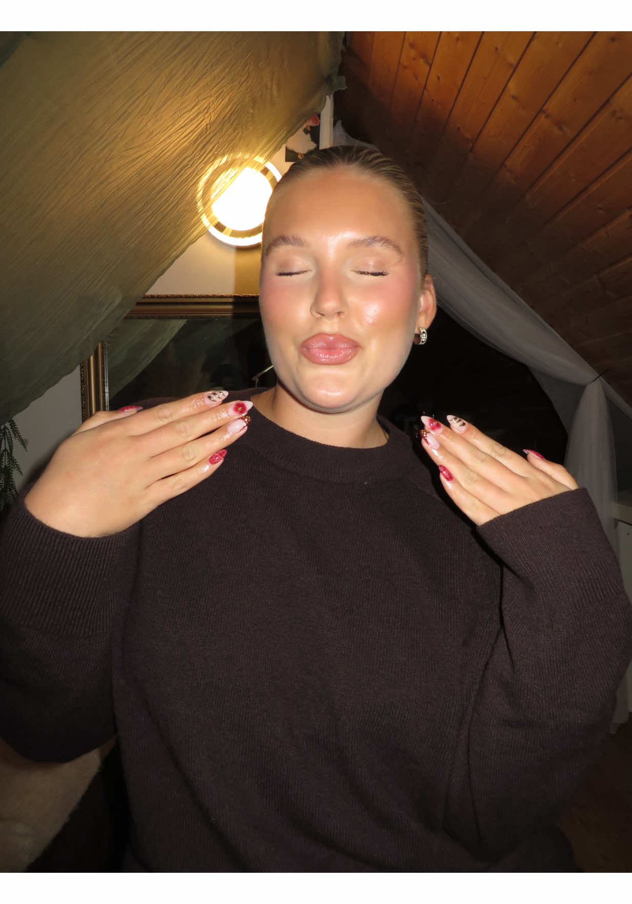strongggggg 🥀🤍🌟 @brackins.nailzzz #nailvlog #nailart #naildesign 