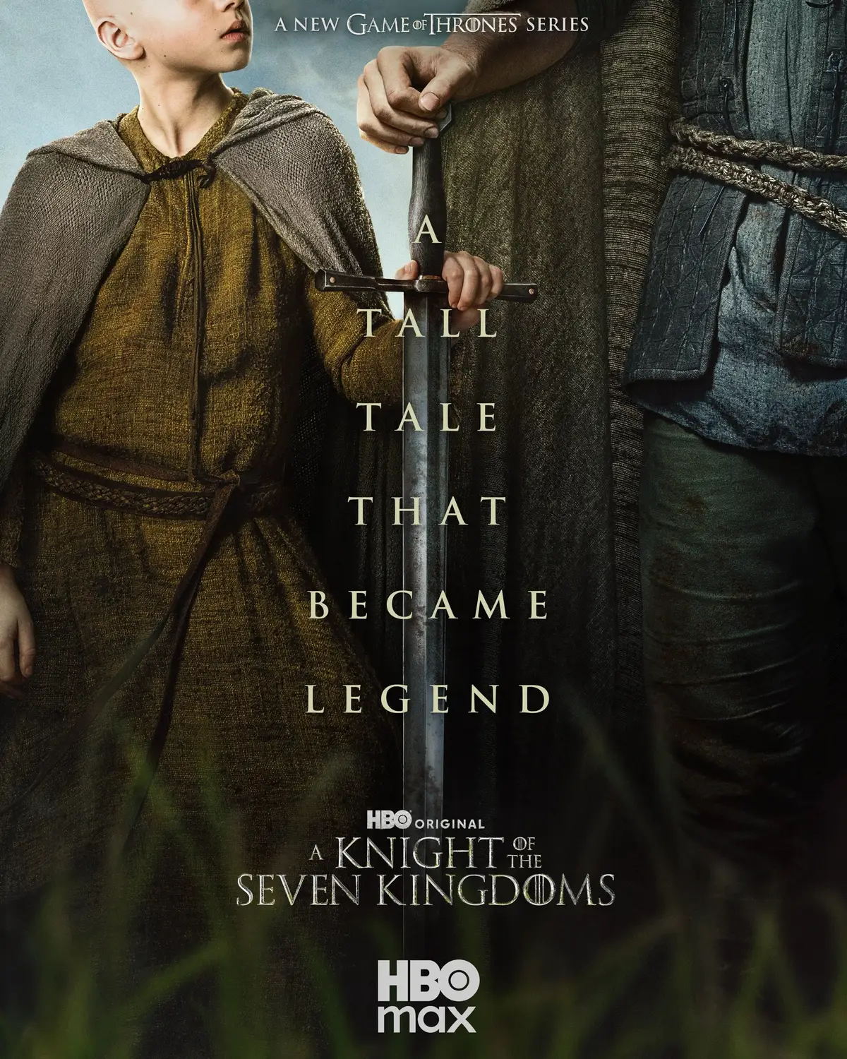 The first poster for the new Game of Thrones series, #AKnightoftheSevenKingdoms premiering this January on HBO. #gameofthrones #poster #got #hbo 