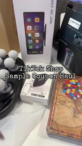 TikTok shop sample coupon haul #tiktokshopsamples #samplehaul #freesamplehaul #samplecoupons #freesamples 