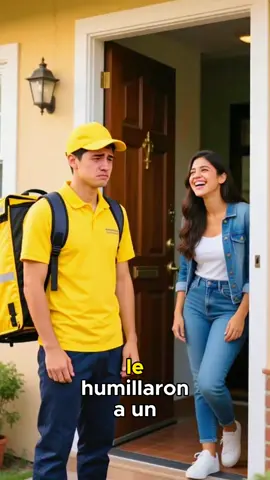 le humillaron por ser repartidor de comida 😓 #reflexion #series #viralditiktok #ReflexiónDeVida #fyp 