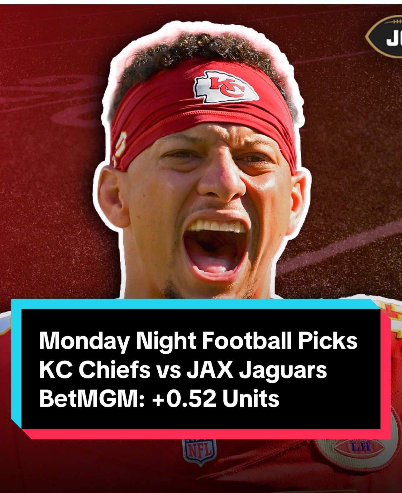 Week 5 Monday Night Football Picks: Kansas City Chiefs vs Jacksonville Jaguars Picks, Monday Night Football Bets #nfl #nfltiktok #mondaynightfootball 