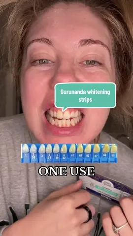 Achieve a brighter, more confident smile with GuruNanda Whitening Strips. These innovative non-slip dry strips stay perfectly in place for a clean, mess-free whitening experience—no gels, trays, or slipping. Formulated with coconut oil and gentle whitening agents, they effectively remove stains while reducing sensitivity for a comfortable, pain-free treatment. Choose between express or professional whitening options to fit your schedule and see visibly whiter teeth in just a few days. Perfect for anyone looking for an easy, affordable, and enamel-safe way to whiten at home. #gurunandawhiteningstrips #teethwhitening #whiteningstrips #tiktokshopfalldealsforyou #tiktokshopcreatorpicks 