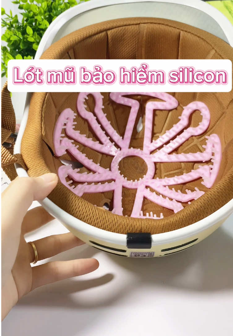 P166 | Miếng lót Silicon cho mũ bảo hiểm#thinhhanhtiktok #xuhuong #mienglotsilicon #mienglotsiliconmubaohiem 