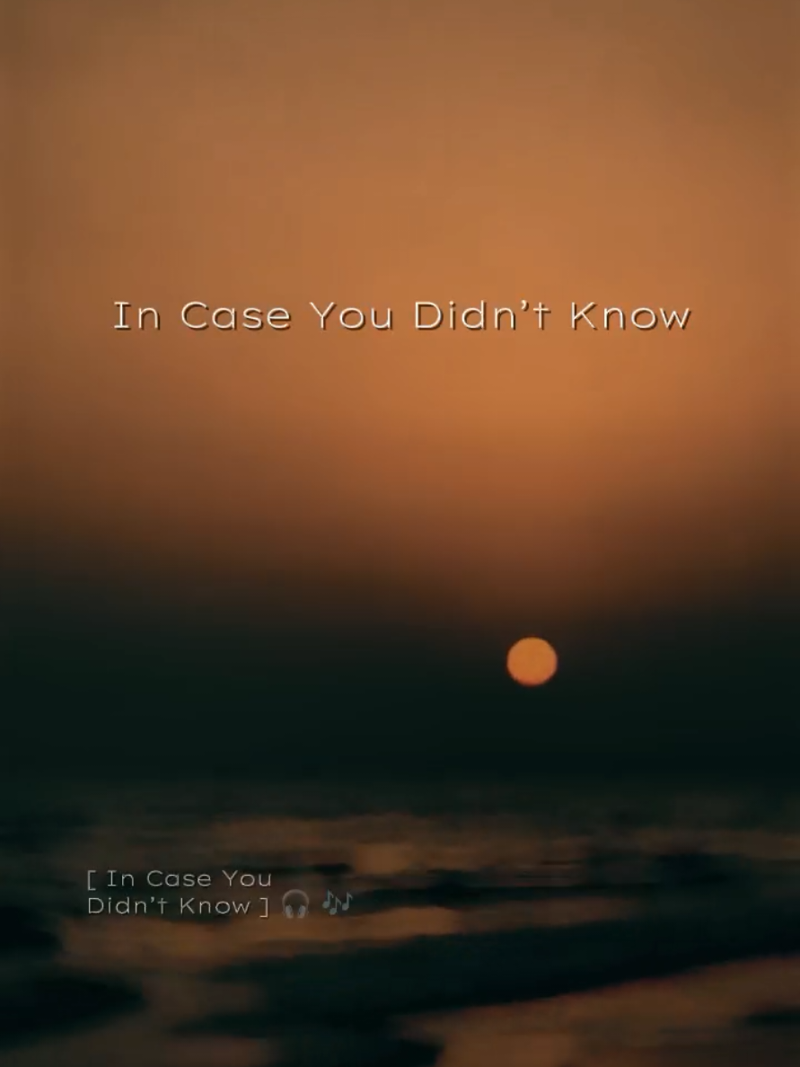 🎧In Case You Didn’t Know ✨Song Cover  ✨ Song by Brett Young #incaseyoudintknow #trendingsong #viralsongs #lyrics_songs #fyp 