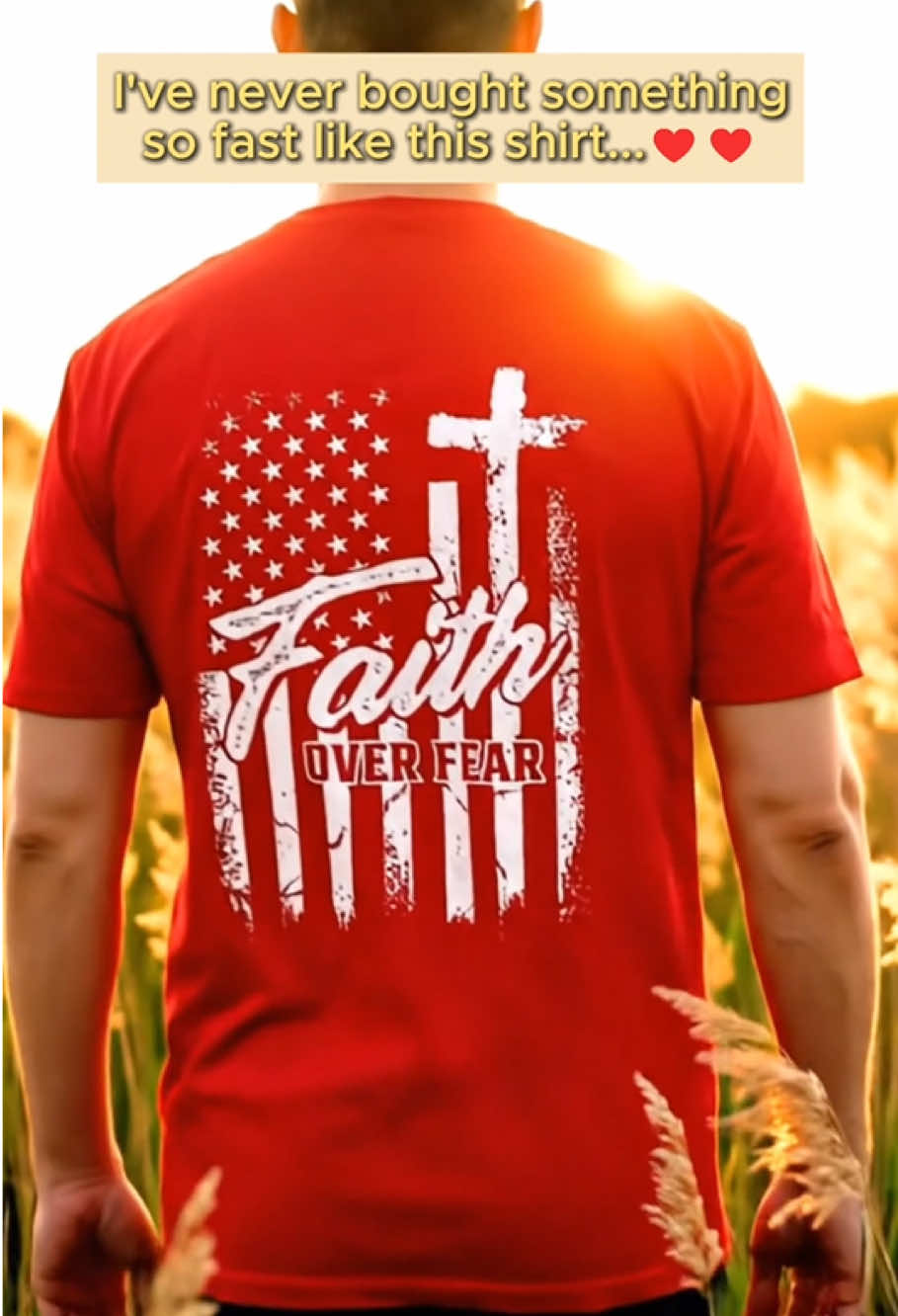Freedom Faith Over Fear Shirt❤️❤️#shirt #charliekirk #faith #trending #viral 