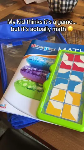 We turned math into a game and my kid didn’t even notice 🫢👏 #hand2mind #momfinds #learningfun #homeschoolmoms #mom 