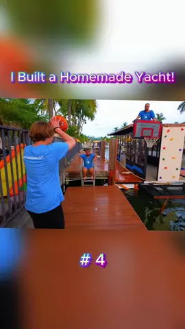 I Built a Homemade Yacht!#matthewbeem #homemade #iShowSpeed #USA #yacht