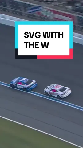 We appreciate on-track visual metaphors #NASCAR