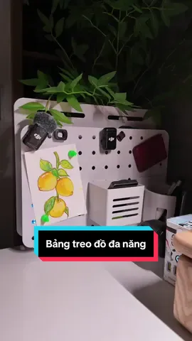 Cứu tinh cho bàn làm việc #pegboard 