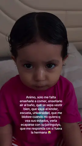 Ay mi niñitaaa 😹😹💖🦸🏾‍♀️mi super bebe linda.