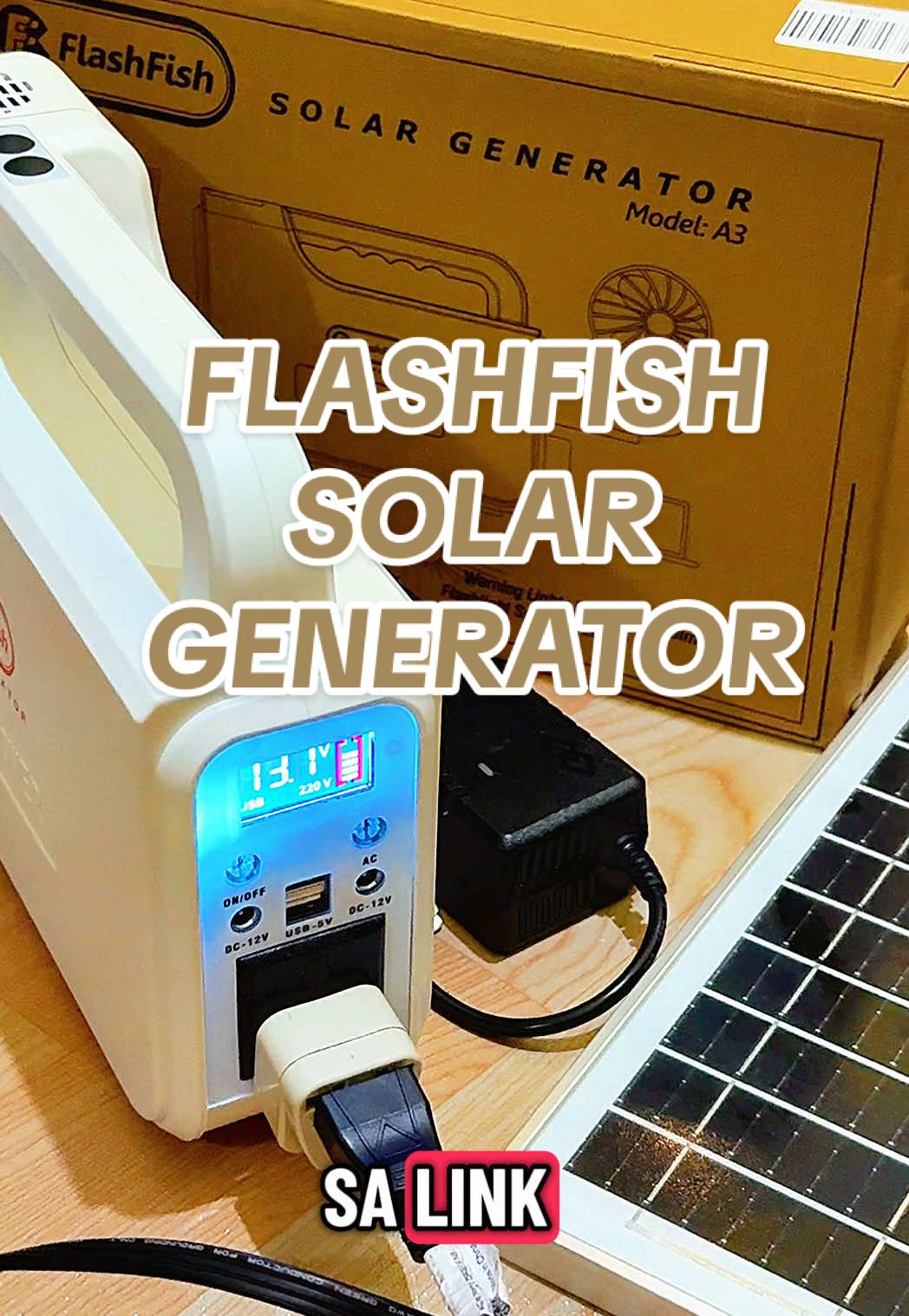 ANG GANDA NG PORTABLE POWER STATION NA TO! @FLASHFISH #flashfish #flashfishpowerstation #Flashfish 