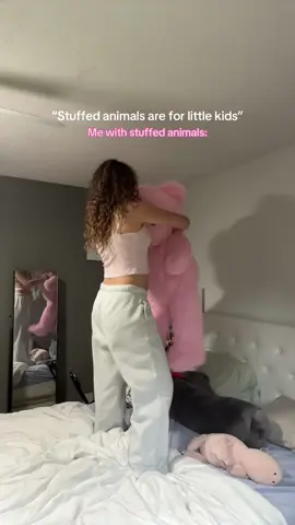 What my Saturdays look like #stuffedanimal #bigteddybear #pinkteddy #xyzbca 