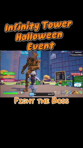 Infinity Tower Tycoon Halloween Event!! #fortnite #tycoon #bossfight #halloween #epicpartner 