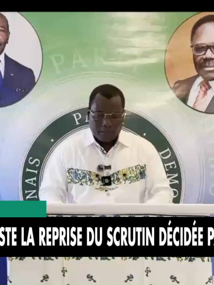 [#Déclaration] Le PDG conteste la reprise du scrutin décidée par le ministre de l'intérieur 📱066441717 📞 011775663 𝐑𝐞𝐣𝐨𝐢𝐠𝐧𝐞𝐳 𝐧𝐨𝐭𝐫𝐞 𝐜𝐡𝐚𝐢̂𝐧𝐞 𝐖𝐡𝐚𝐭𝐬𝐀𝐩𝐩 :  🔗 https://lc.cx/9dgPhl #GMTTv #GMT #Gabon