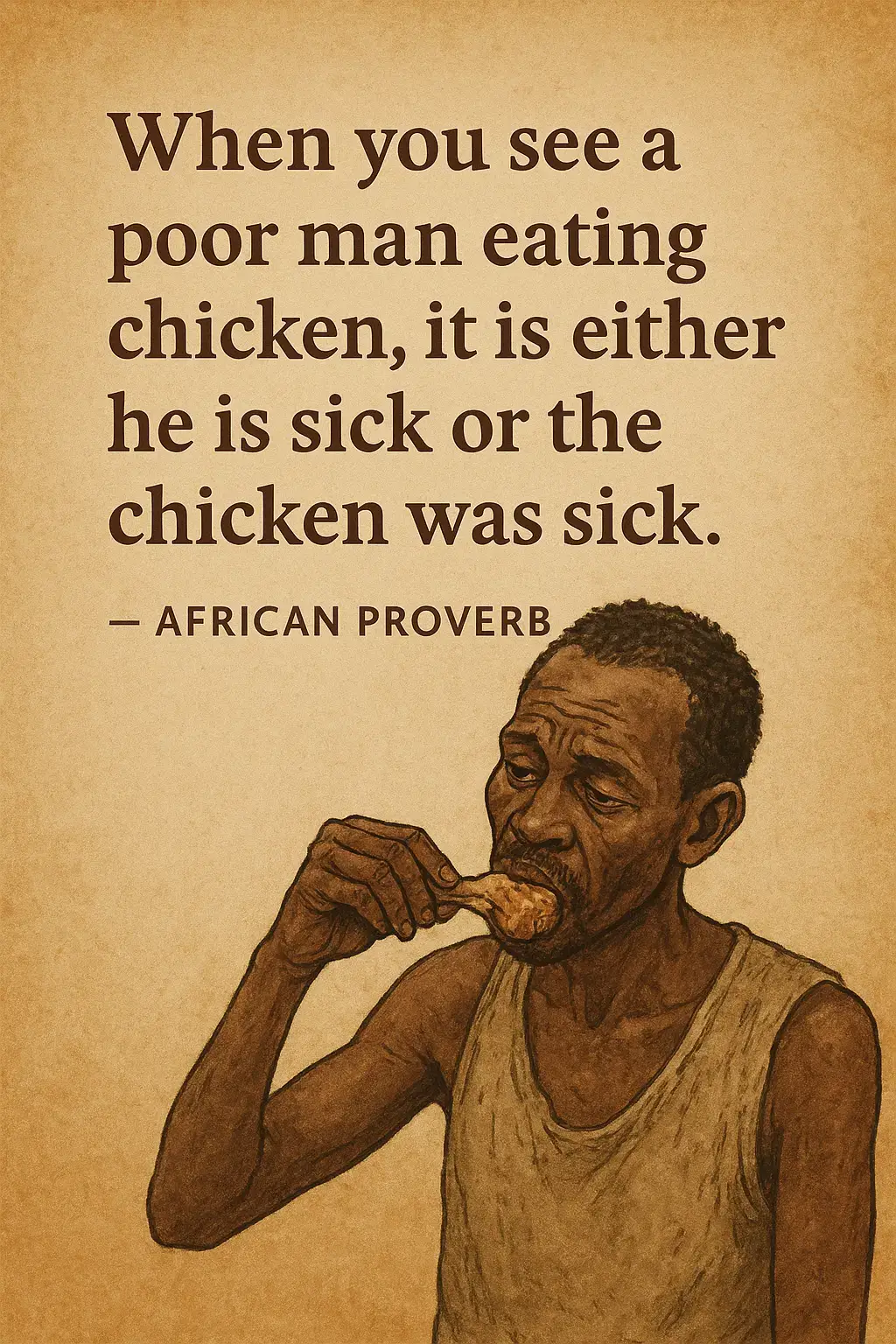 MEANING: When something unusual happens, there is usually a reason behind it. #AfricanProverbs #Africa #fyp 