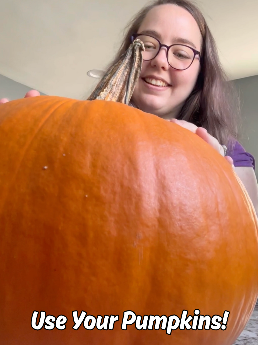 Just a friendly reminder to eat your pumpkins, don’t send them to the landfill 🎃 #Pumpkin #PumpkinPuree #LowWaste #ZeroWaste #Sustainable #PreservePumpkin #FoodWaste #Halloween #SpookySeason