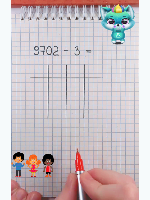 📘 اكتشف كيف تتم عملية القسمة بطريقة بسيطة وسريعة! 👇 الرياضيات ممتعة أكثر مما تتخيل ✨💡 #MathTricks #LearningIsFun #SmartMind #ViralMath #EducationTikTok 
