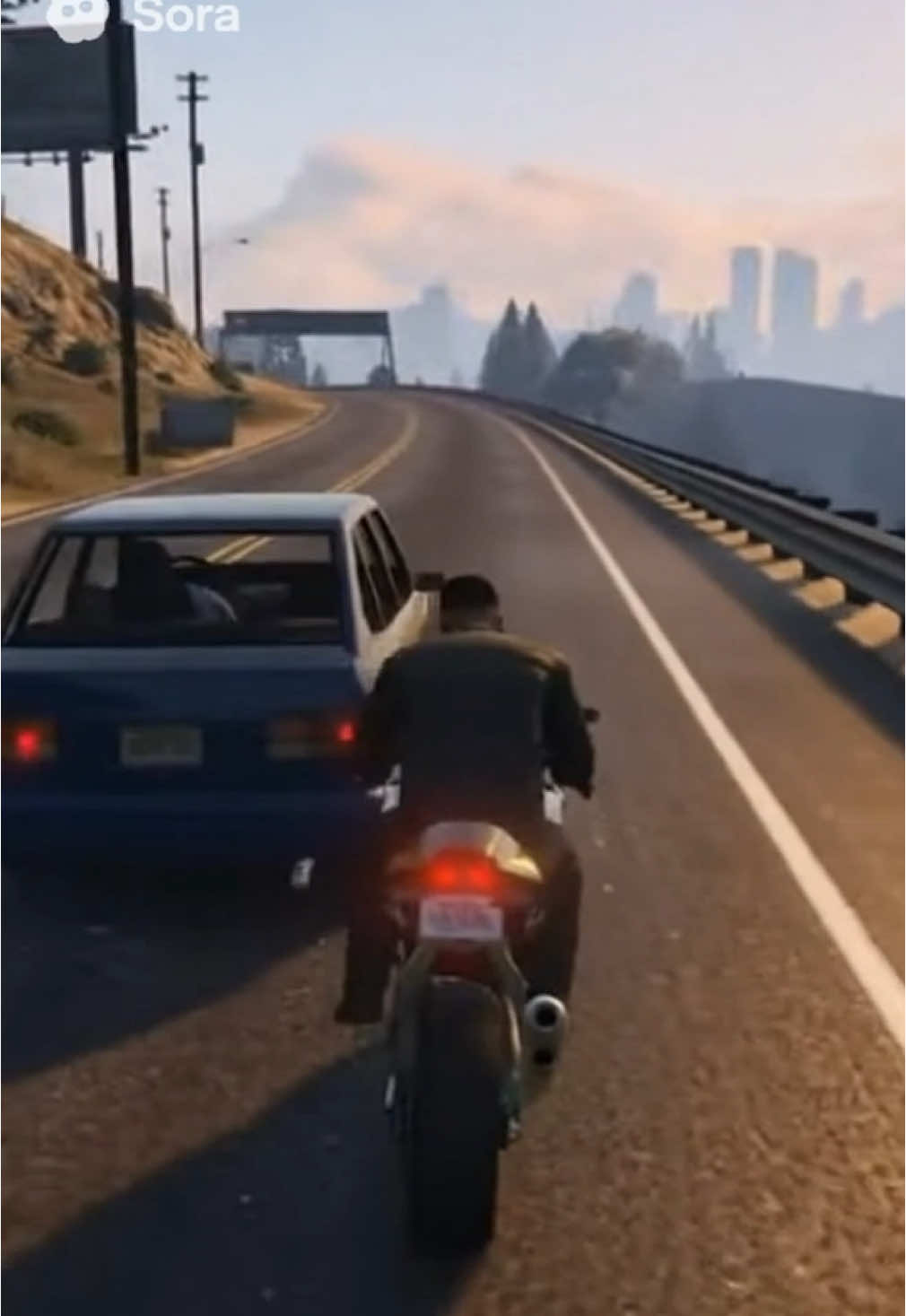 new gta looks a lil weird😭🙏 #gta #fyp #sora #ai #tiktok