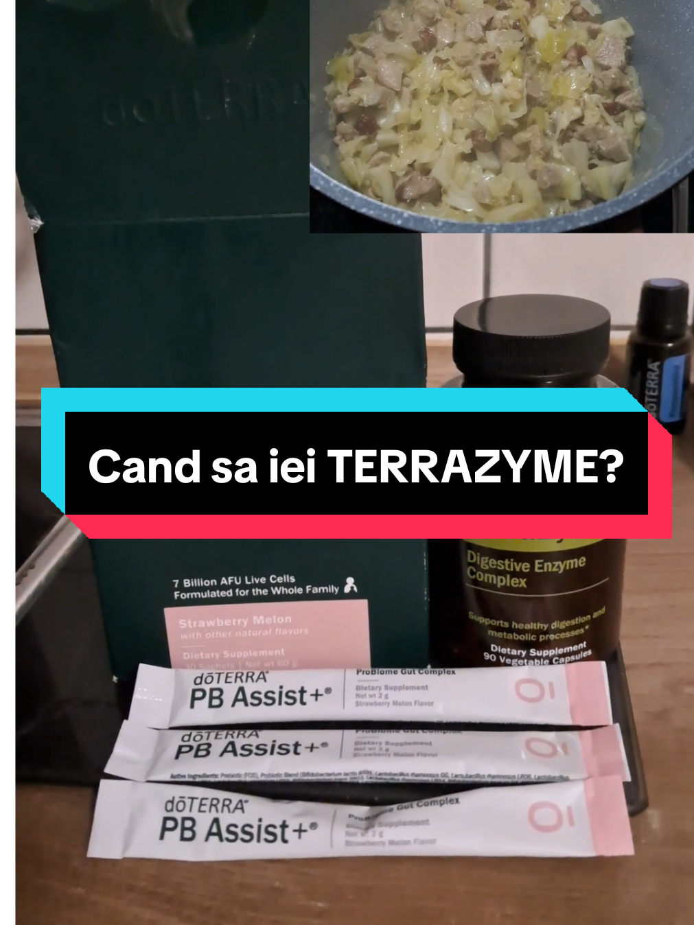 Terrazyme? Da, daca mancarea ta nu conține cat mai multe legume negatite.  Cu cât preparam mai mult hrana, cu atat 
