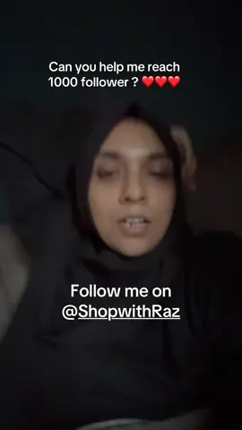 Help me reach 1000 followers please 🙏🏻  Follow me on @ShopwithRaz  #followme 