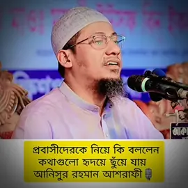 প্রতিটা প্রবাসীর মনের কষ্টের কথা গুলো প্রিয় হুজুরের মুখে শুনে ভালো লাগলো! ✈️🥀🎧😒#আনিসুর_রহমান_আশরাফী#lslamic_video🤲❤️🕋 #rubel_hossain212 #fouryou #foryoupage। 