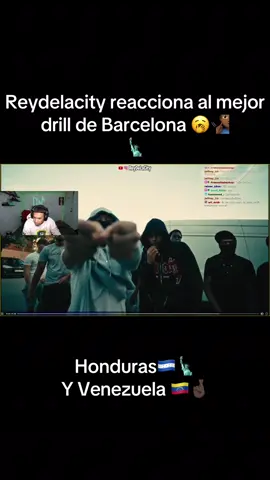 @ReyDeLaCity reacciona al drill de Barcelona 🗽 #musica #honduras #504🇭🇳 #hondudrill #venezueladrill 