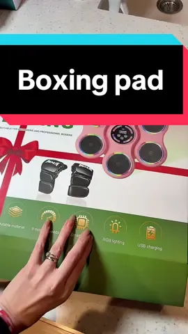 Such a good budget-friendly gift idea! This rechargeable boxing pad even comes with gloves and sticky pads so you can mount it on the wall. Great for workouts, stress relief, or just a bit of fun — it’s the perfect Christmas gift. Grab it from my video while it’s still on offer 🎄🎁 #GiftIdeas #BoxingPad #BudgetFinds #ChristmasGifts #tiktokmademebuyit    