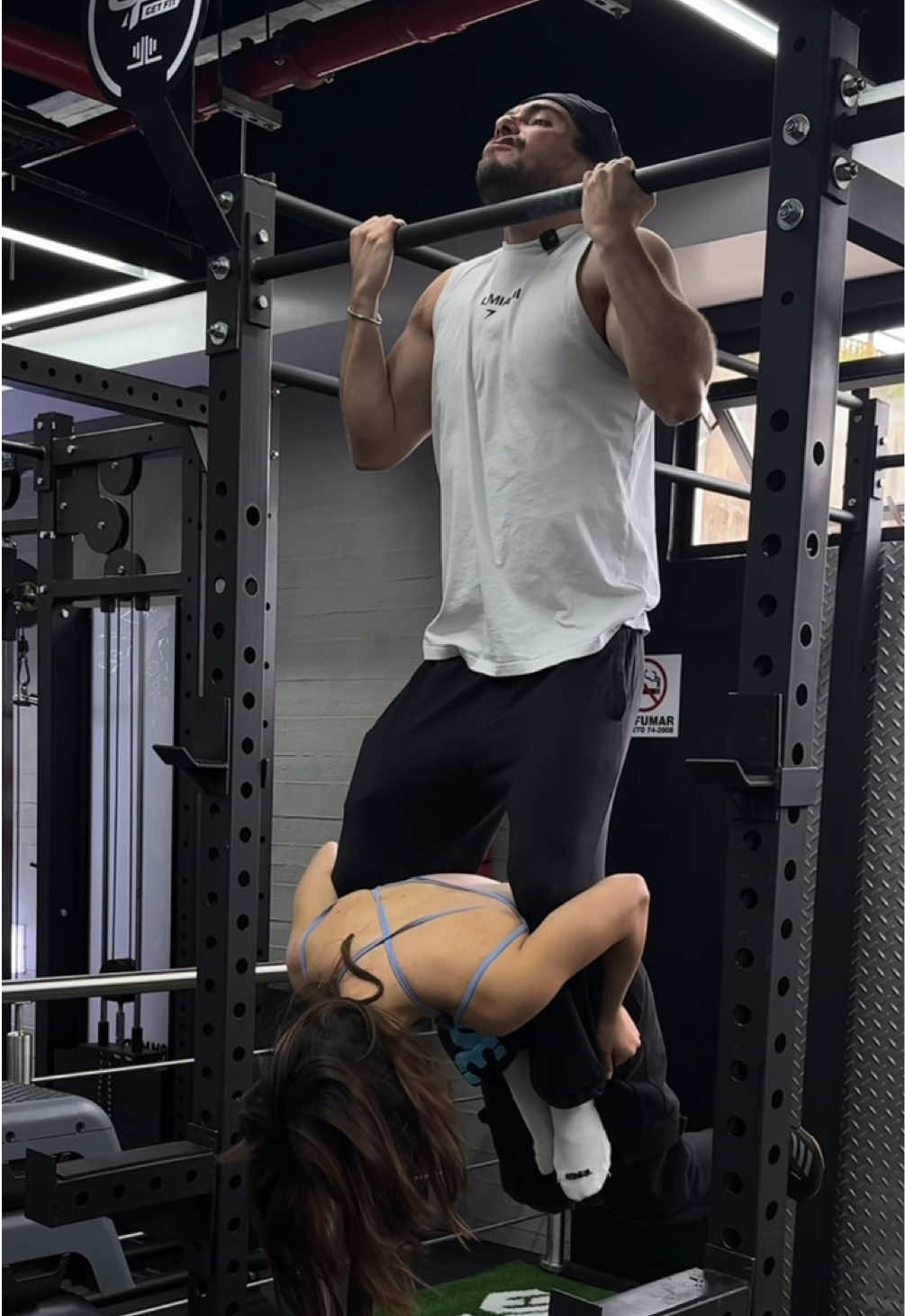 Se portó bien, hay que darle premio 😂 #gym #gymbro #gymrat #humor 