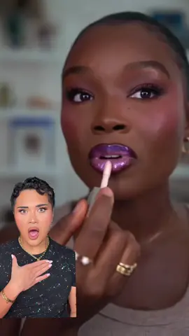 THE MOST MAGICAL LIP GLOSS ON EARTH?! 😱😱😮‍💨🤩 @Rihanna !! As soon as that gloss landed on @MELINDA BERRY I WAS GOBSMACKED!! This is the final boss of all @Fenty Beauty glosses 😍😍 #makeup #beauty #viralmakeup #beautytips #lipgloss 