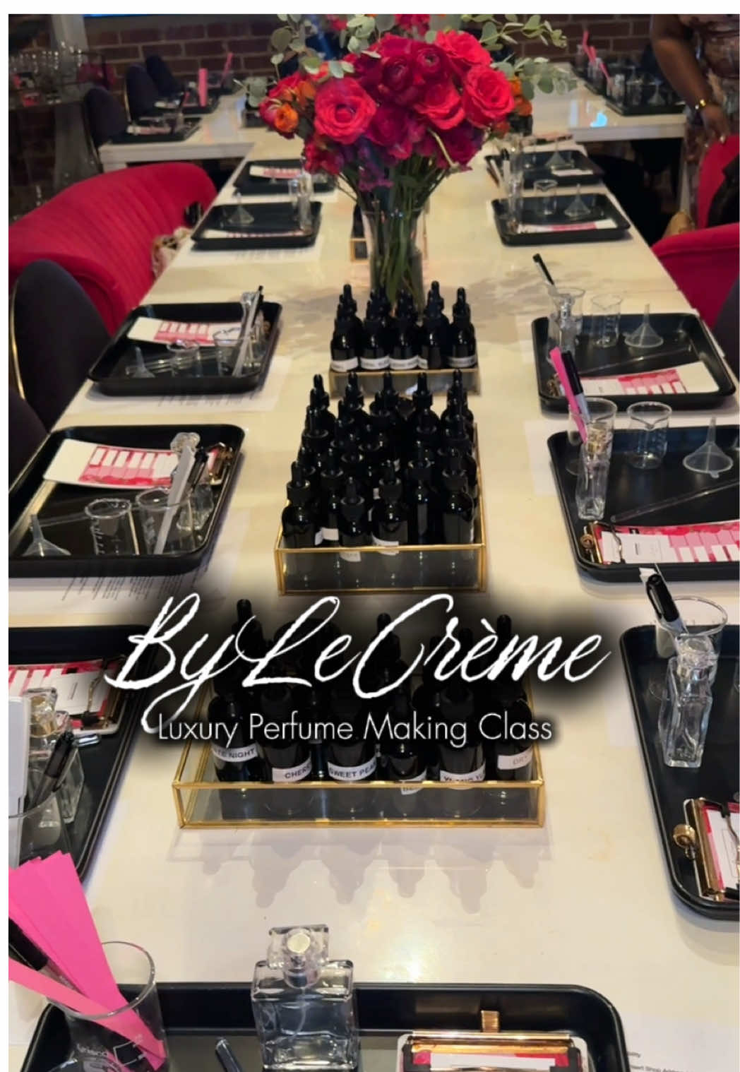 Going to bed smelling like a yummy snack from now on! 🤭🍑🍯 Thank you ByLeCrème for an amazing evening of luxury, creativity, and self-care. I can’t wait to come back and create my next fav fragrance! 📍ByLeCrème Home 141 Mangum St SW, Atlanta GA (Located inside Koncept House #girlsnightout #perfume #luxury #thingstodoinatlanta #atlantainfluencer 