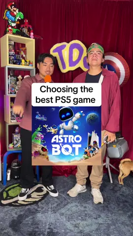 The best PS5 game is… #spiderman #astrobot #videogames #playstation #sony 