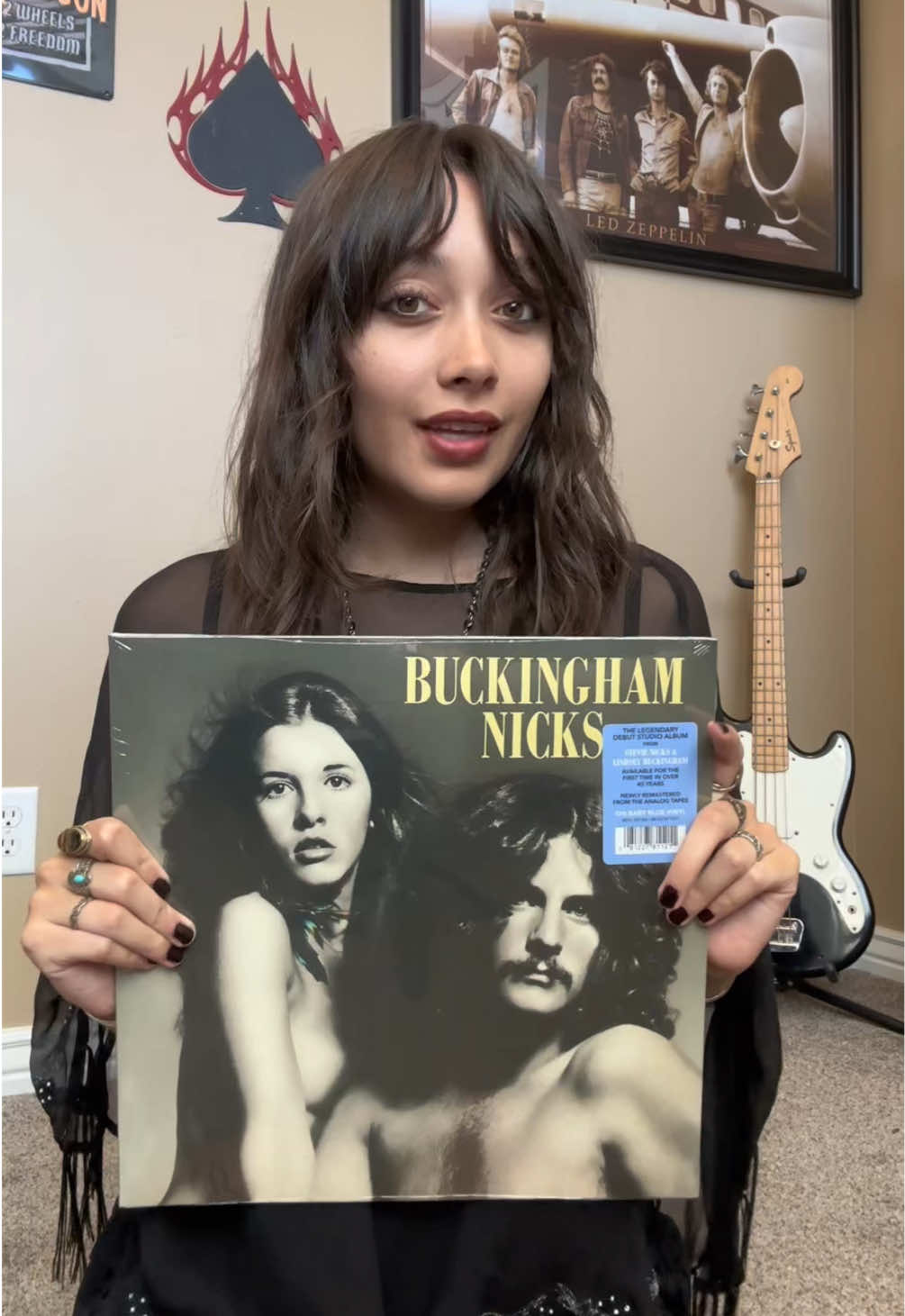Such an iconic album because it's what led them to join Fleetwood Mac!!🦇🤎 #vinylunboxing #recordcollection #vinyl #record #fleetwoodmac @Stevie Nicks @Lindsey Buckingham 
