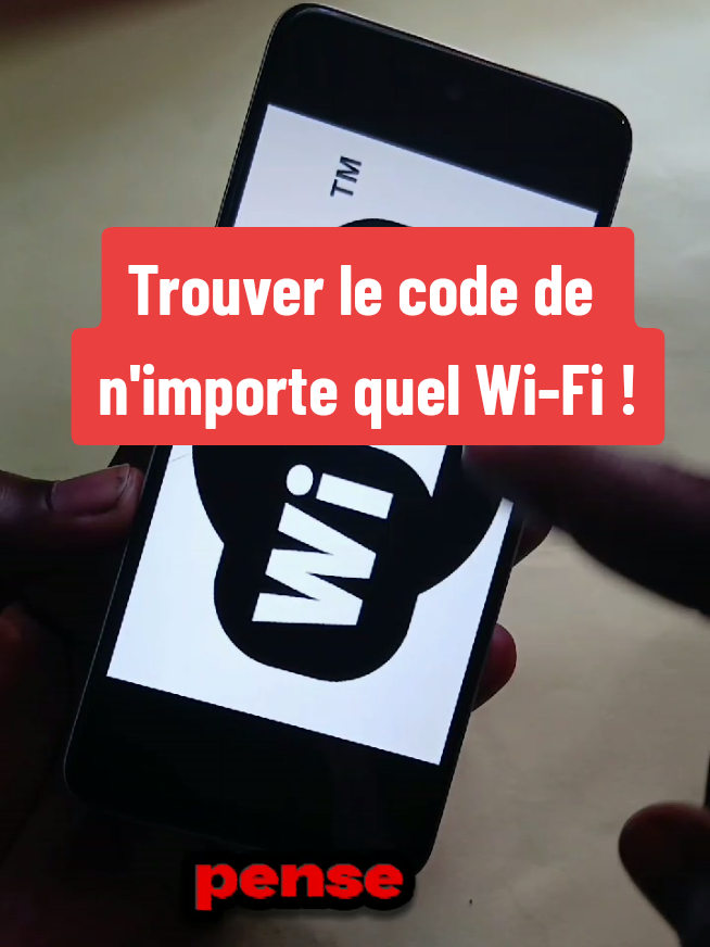 Trouver le code de n'importe quel Wi-Fi ! #astuce #android #wificode #conexion #internet  @SmartTipsFR @SmartTipsFR 
