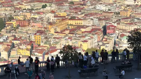 painting of napoli by my phone