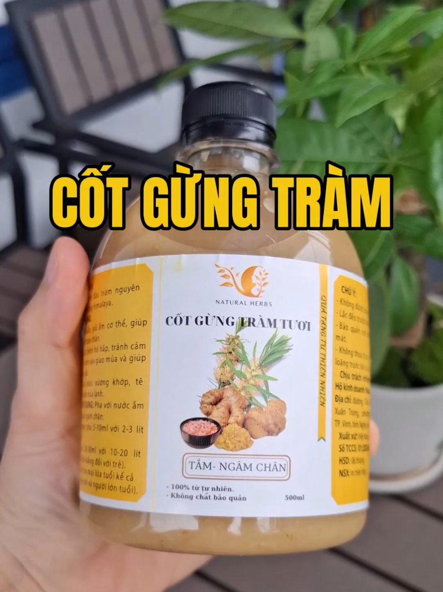 Cốt gừng tràm #cotgungtramtra #cotgungtram 