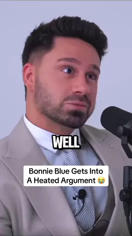 Did Bonnie Blue Win This Argument ? 😭 #interview #bonnieblue #podcast #fyp 