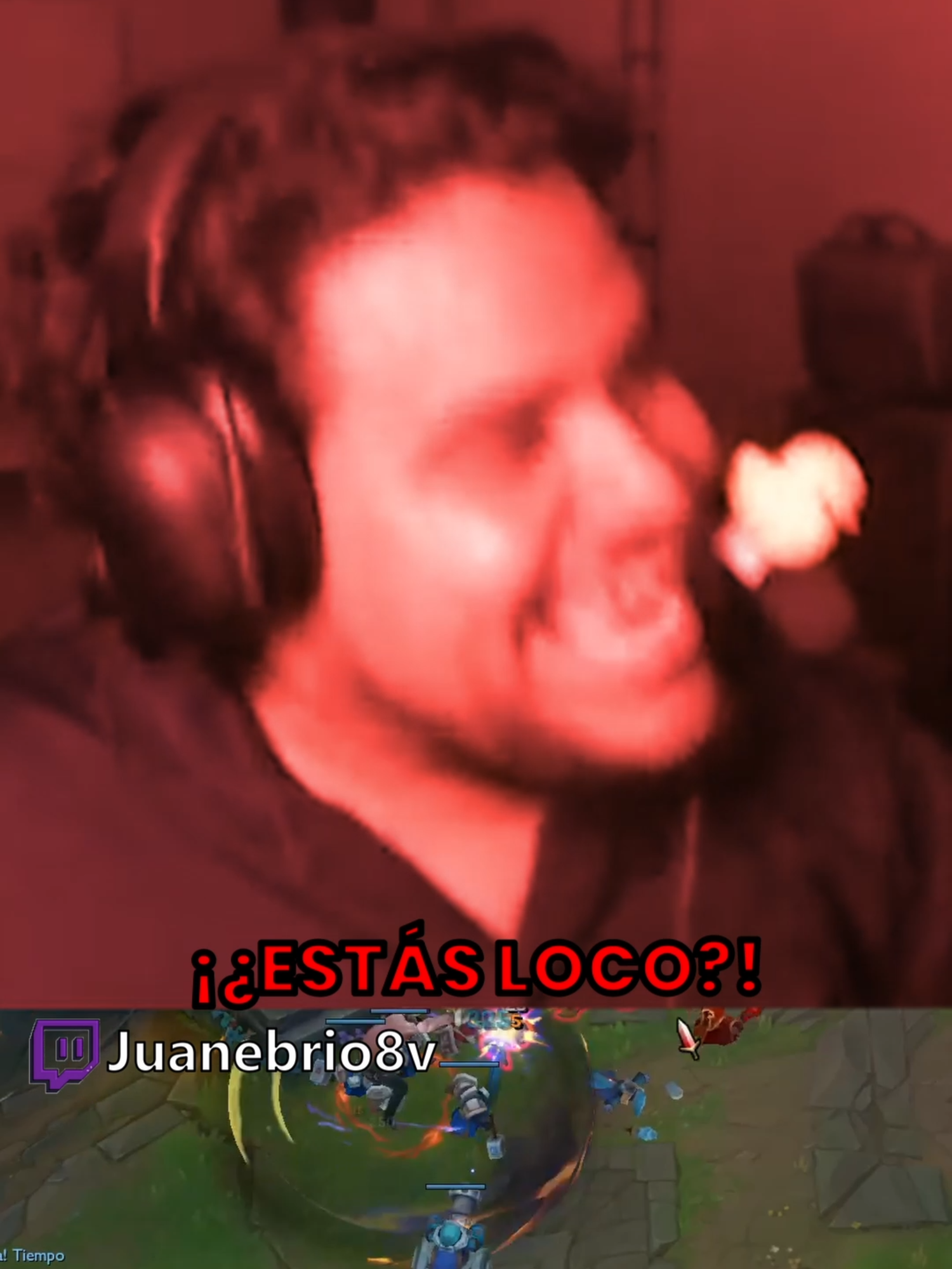 ESTAS LOCO? 🗣️🗣️ #vidagamer #leagueoflegends #tiktokviral #streamer #gaming #videogame #twitch #twitchstreamer #gamers #viral_video_tiktok #stream #memestiktok #sylas #kayn #irelia #LeagueOfLegendsLATAM #fyp #fypシ゚ #game #funny #clips #trundle