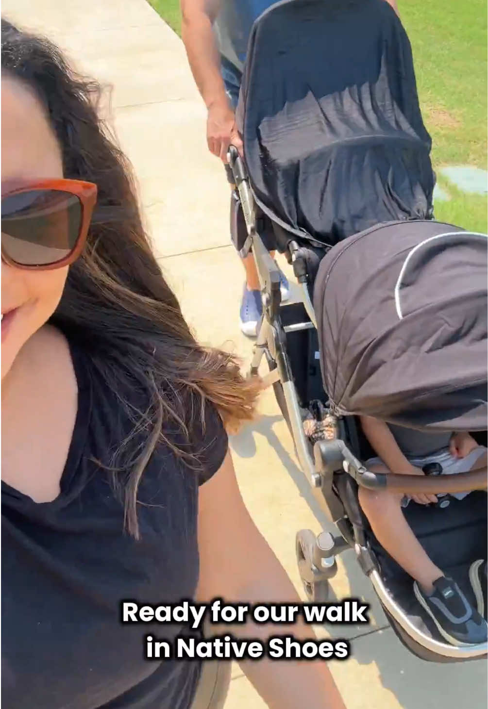 Weekend walks around the neighborhood are our reset button and @Native Shoes make it so easy. Lightweight, comfy, and made with sustainable materials, they’re our go-to for family strolls. Shop my favorites on my LTK! #NativeShoesPartner #gifted 