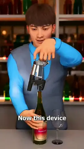 They slide a thin needle straight through the cork of thousand dollars whisky bottle #fyyyyyyyyyyyyyyyy #foryou #zackdfilms #animation #trending 