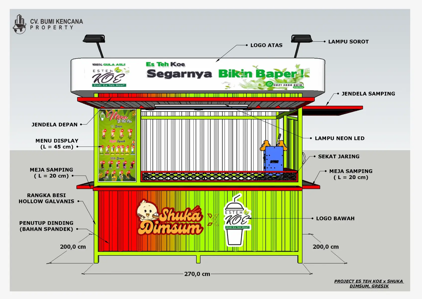 MAU USAHA NGGAK ADA TEMPAT ?? SEWA RUKO MAHAL ? BELI KIOS JUGA MAHAL ?? JANGAN KHAWATIR BELI KIOS DI  @workshopboothcontainer  HARGA MURAH BERKUALITAS Mau dagang takut modal habis buat beli / sewa tempat ?  @workshopboothcontainer solusinya #bumikencanaid #workshopboothcontainer #boothkontainerlamongan #boothcontainersurabaya #boothcontainergresik 