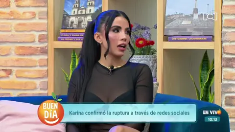 Esto nos reveló Karina García sobre su ruptura con Altafulla 😱 La creadora de contenido @karinagarciaoficiall nos contó cómo está tras su separación con @altafulla. La modelo nos dijo que está tranquila y muy enfocada en sus proyectos 💪 Además, le deseó lo mejor al cantante y elige quedarse con lo mejor de su relación 🥰