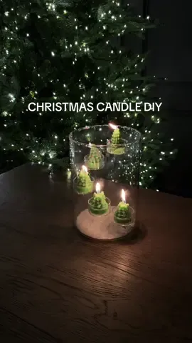 So magical at night✨In my Amazon under “christmas” 🎄🎄 #christmasdecor #christmascandle #diychristmas #christmascenterpiece #christmasideas 