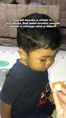 bawah 20ringgit pun boleh buat anak selerakan makan, boleh bace feedback tau mumy. #fyp#fypシ゚#fypdong#vitamin#vitaminc#kanak#baby#babyface 