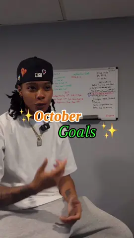 October Goals….only 3 months left! 