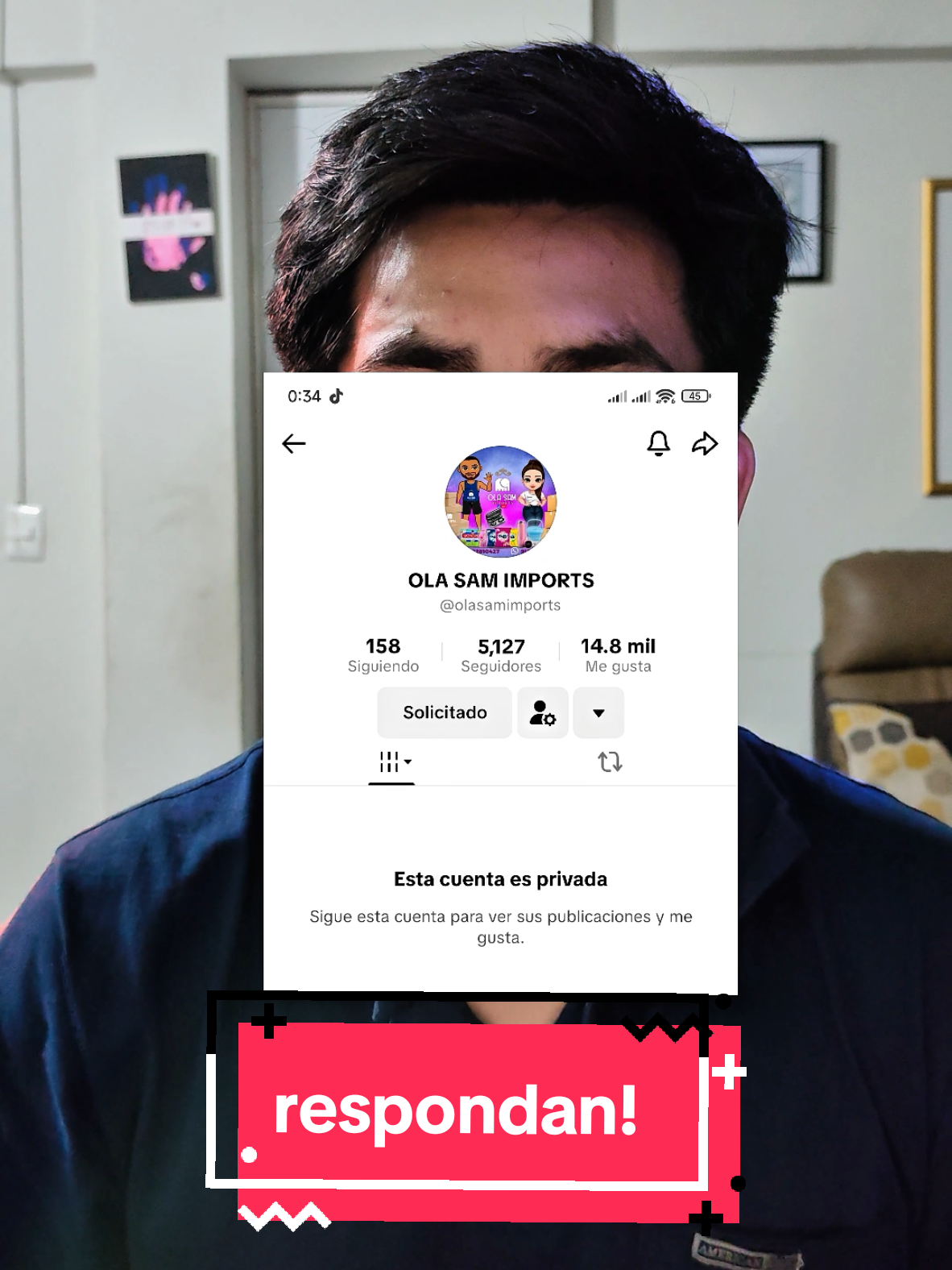Denunció públicamente esta página por no cumplir con los pedidos ni devolver el dinero. Que nadie más caiga en lo mismo. Compartan para que se sepa la verdad.#denunciapublica #perú  #olasamimports #comas #zonanorte 