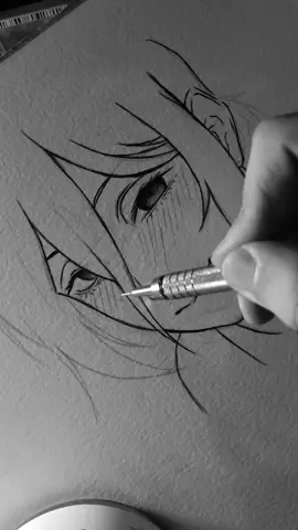 ngl her face is weird, why did it turn this way ?🥲#sketch #drawing #chainsawman #reze #denji 