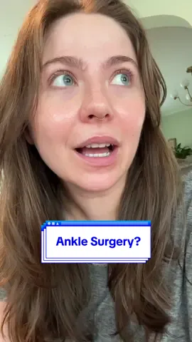 Would love to hear from anyone who has had this surgery!#anklesurgery #anklesprain #tornligament #hEDS #ehlersdanlos 