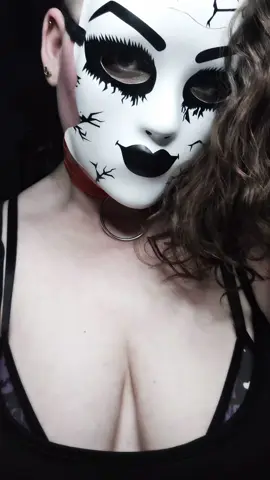 🤍Doll Face🤍 ➖➖➖➖➖➖➖➖➖➖➖ #horrorgirl #horrorfan #masks #maskcollector #gamergirls  ➖➖➖➖➖➖➖➖➖➖➖