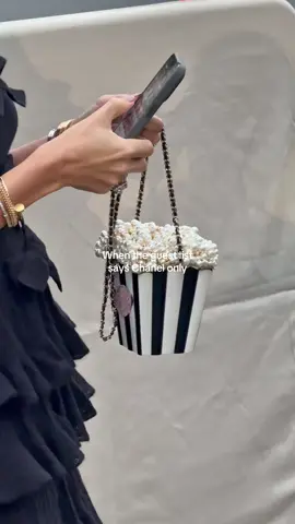 you know it’s fashion week #chanel #bag #show #pfw #fyp 
